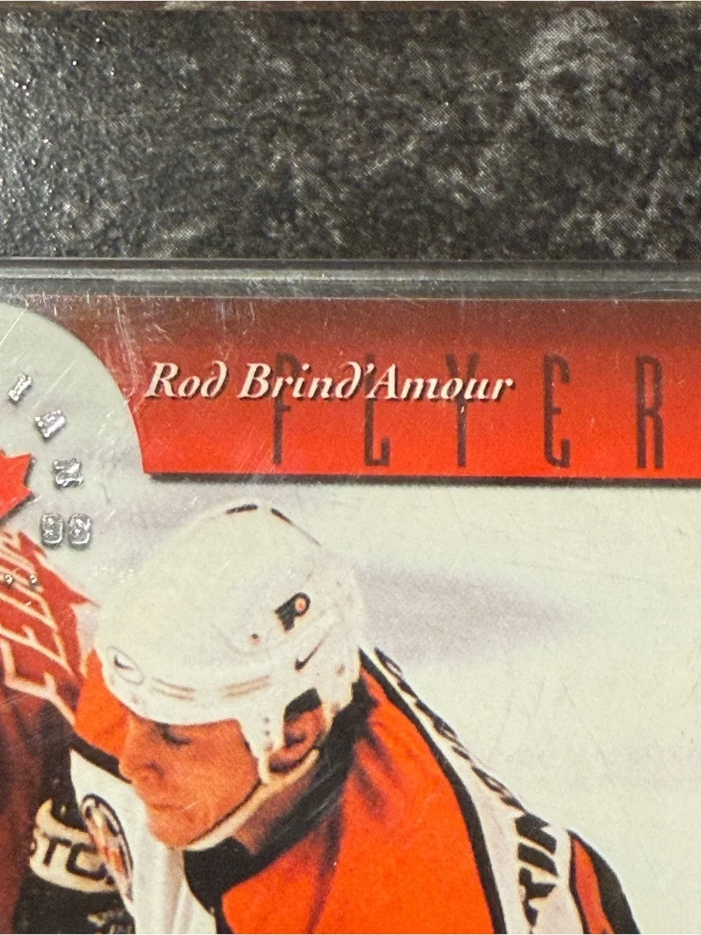 Autographed ROD BRIND'AMOUR PHILADELPHIA FLYERS 8x10 And Card Plaque